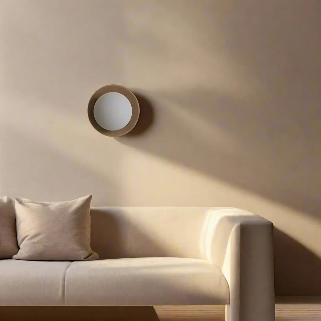 Natural Wood Wall Light – globe shade, warm or tri-colour
