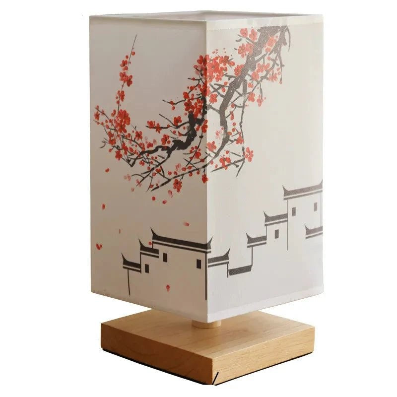 Oriental Blossom Table Lamp