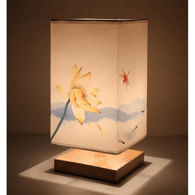 Oriental Blossom Table Lamp