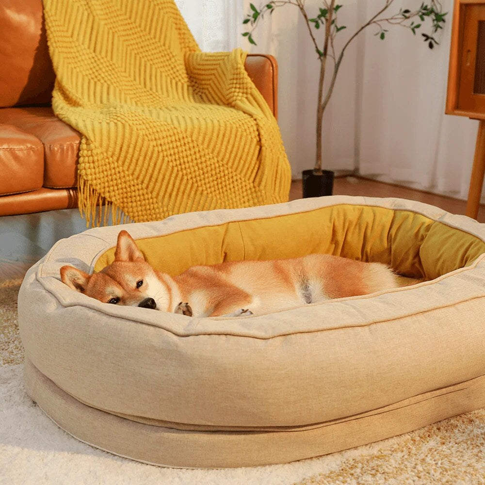 Orthopaedic Dog Bed – raised sides, removable cover, machine washable
