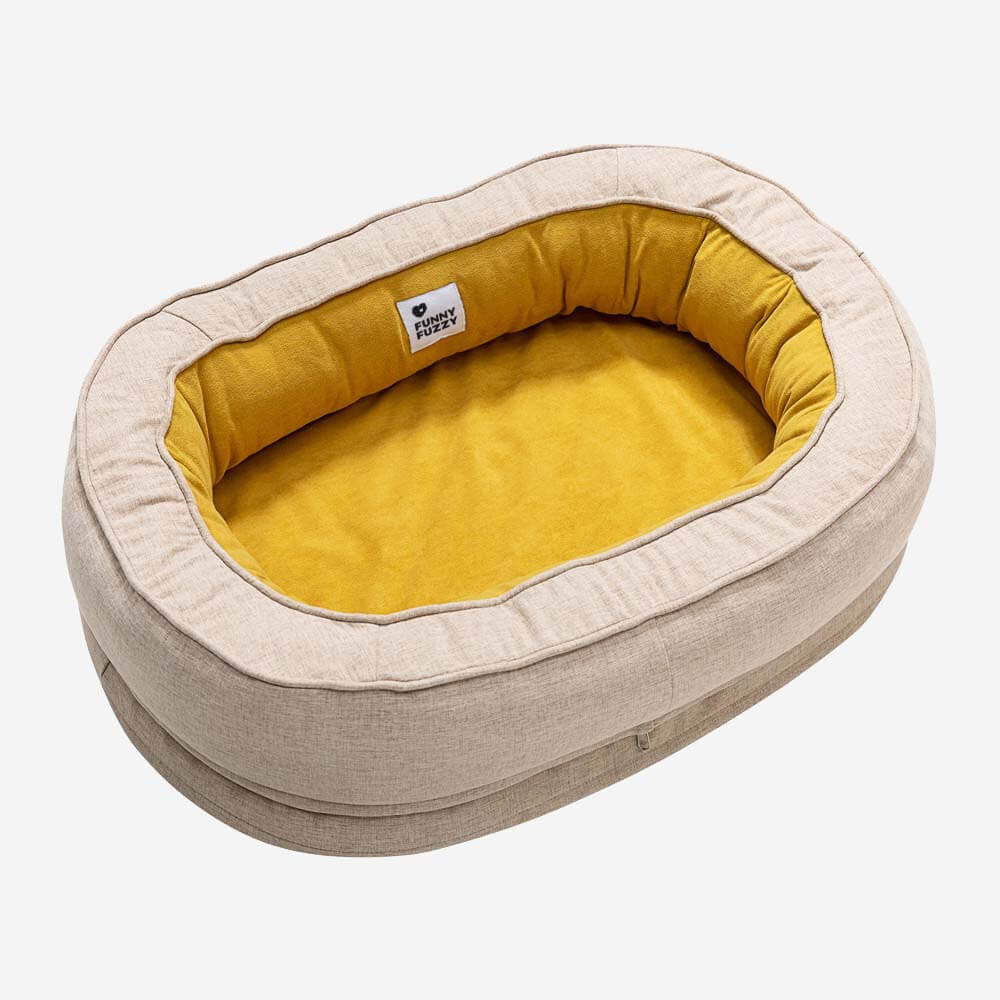 Orthopaedic Dog Bed – raised sides, removable cover, machine washable