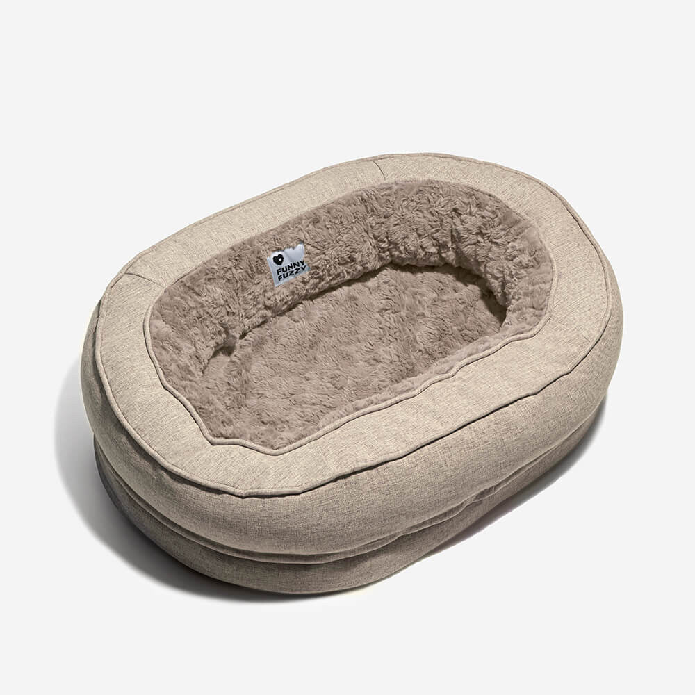 Orthopaedic Dog Bed – raised sides, removable cover, machine washable