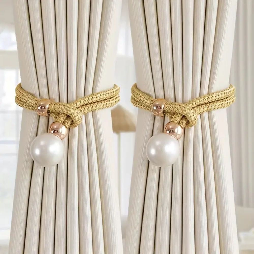 Pearl Curtain Tiebacks