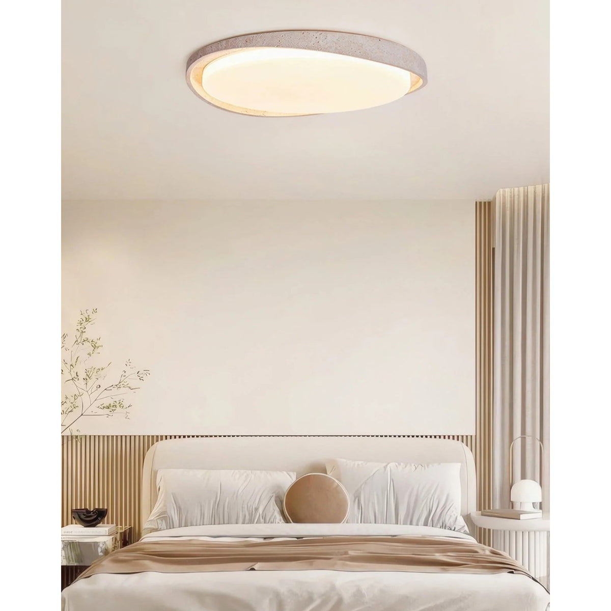 Pebble Flush Ceiling Light