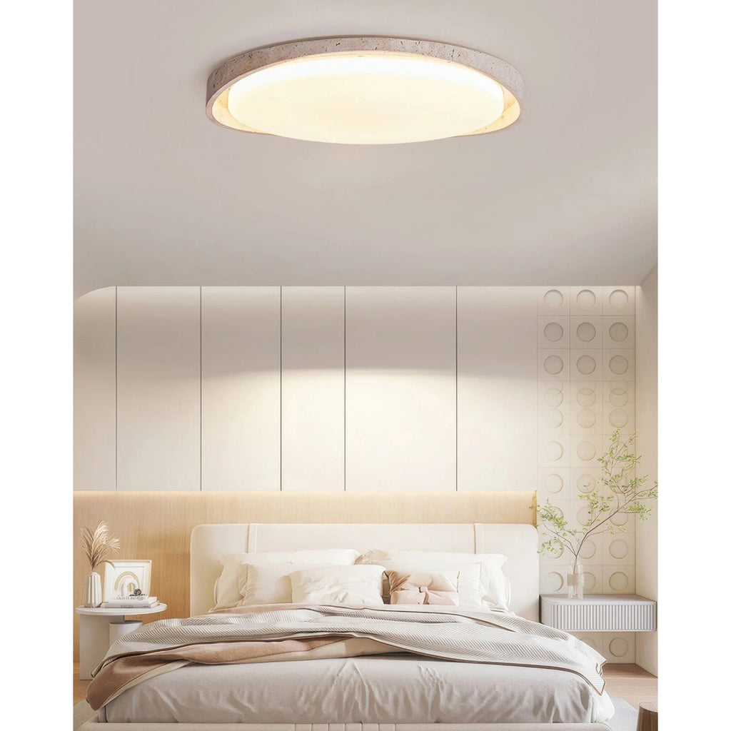 Pebble Flush Ceiling Light
