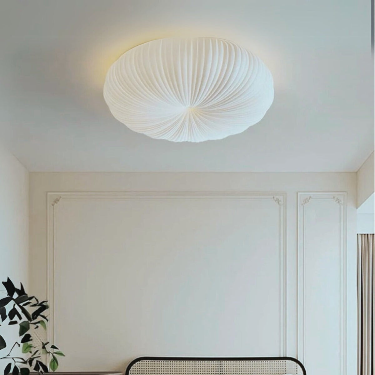 Pleated Dome Ceiling Light