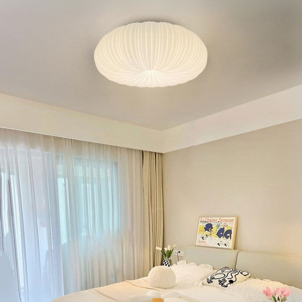 Pleated Dome Ceiling Light