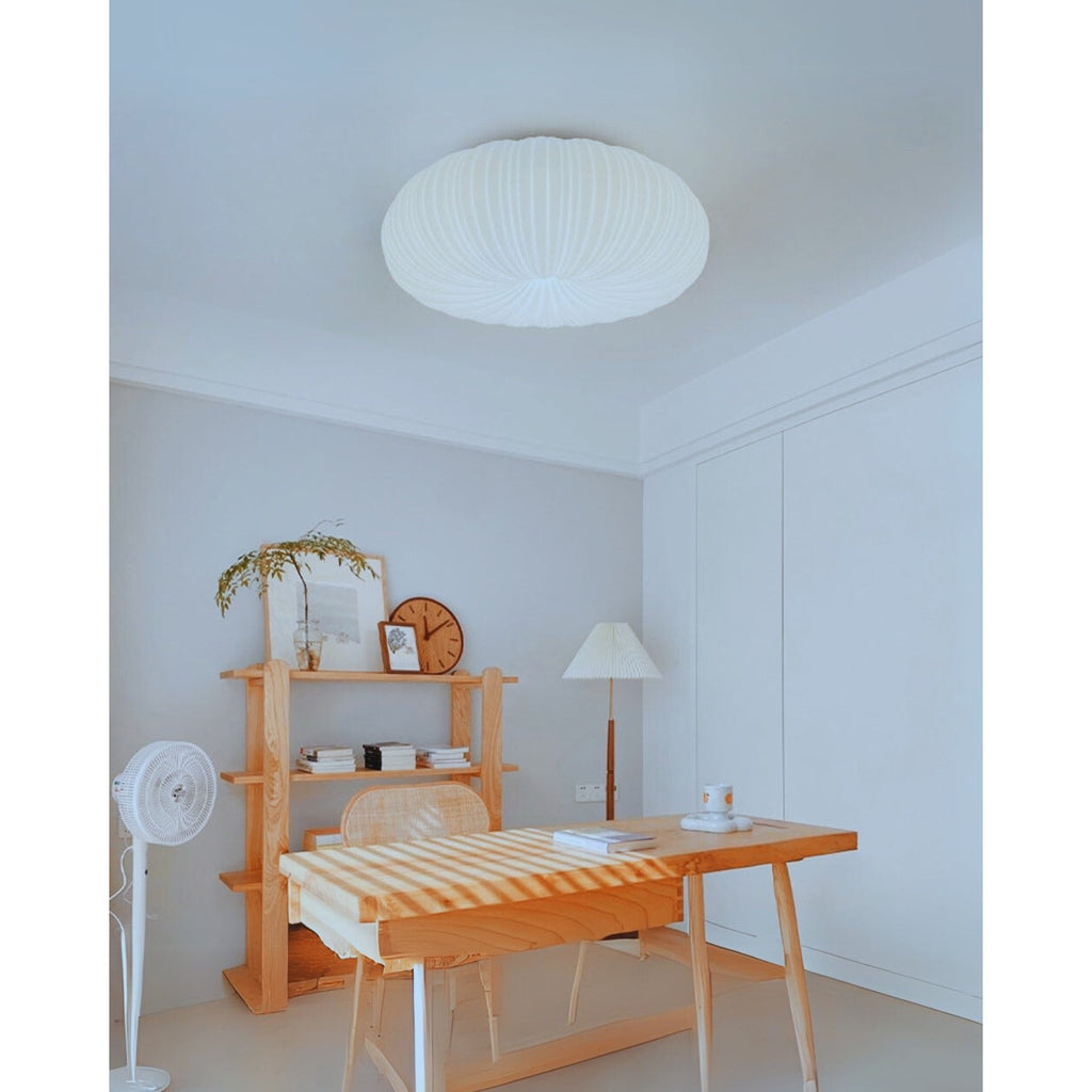 Pleated Dome Ceiling Light