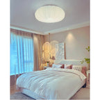 Pleated Dome Ceiling Light