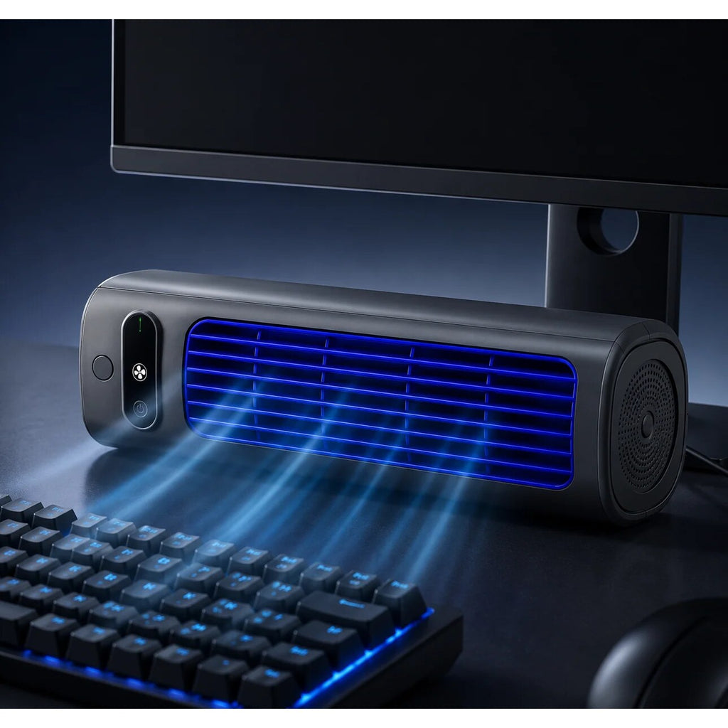 Portable Air Conditioner – rechargeable battery, cordless cooling, ultra-quiet