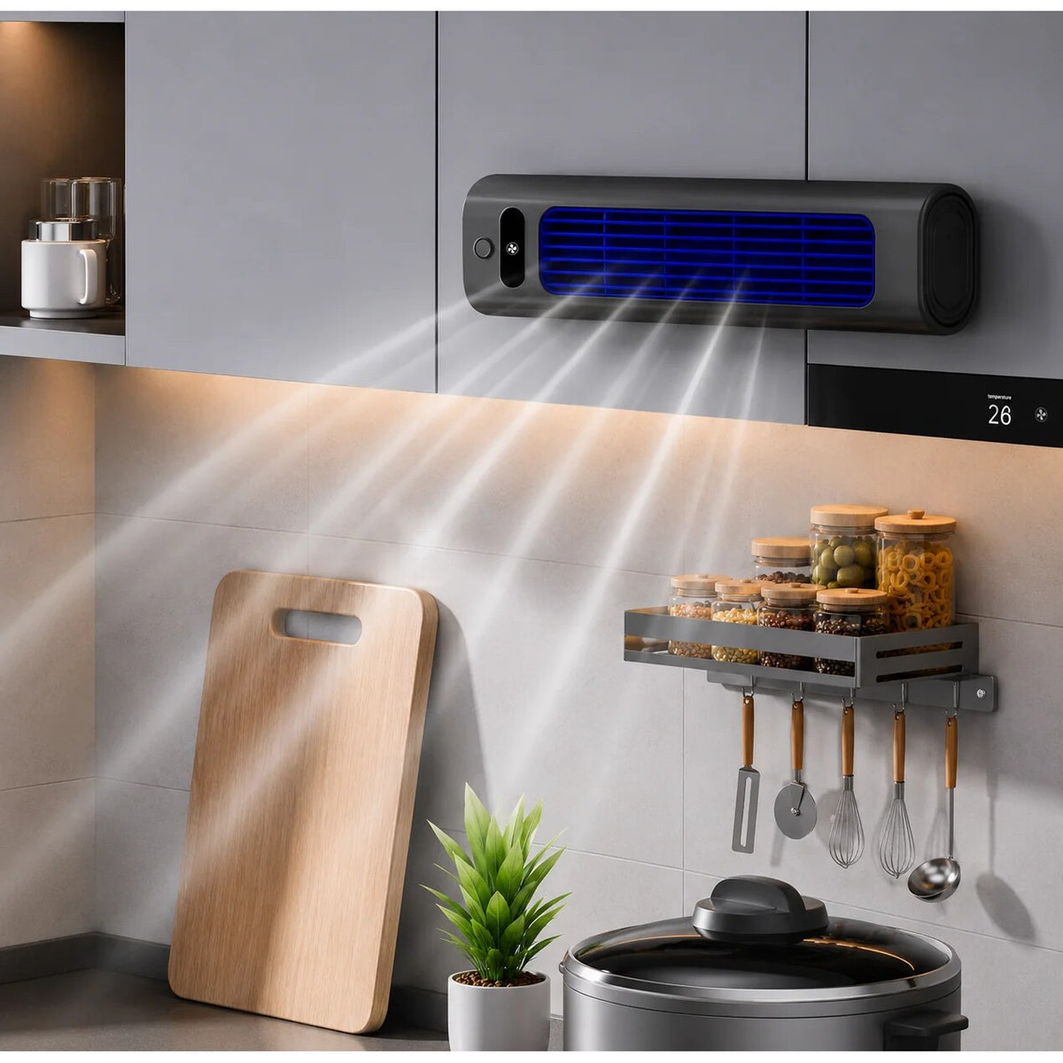Portable Air Conditioner – rechargeable battery, cordless cooling, ultra-quiet