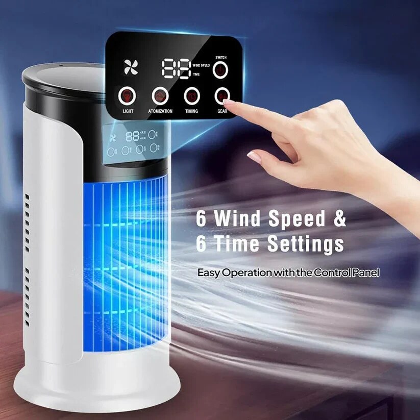 Portable Air Conditioner – windowless, fan and humidifier