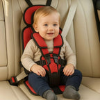 Portable Car Seat – five-point harness, booster type, compact