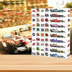 Race Car Advent Calendar – 24 models, paper box, desk display