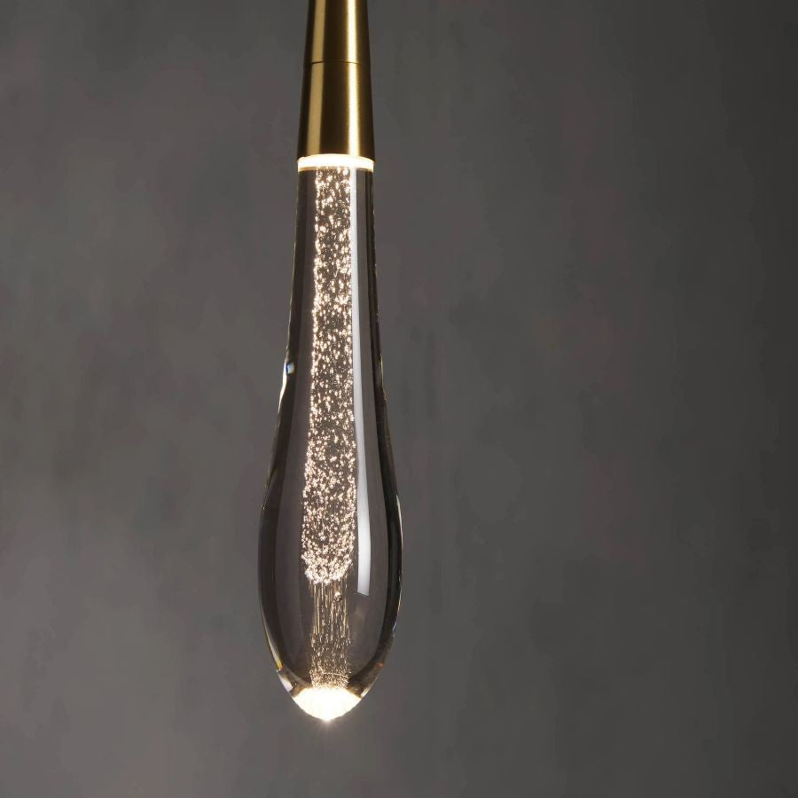 Raindrop Glass Pendant Light