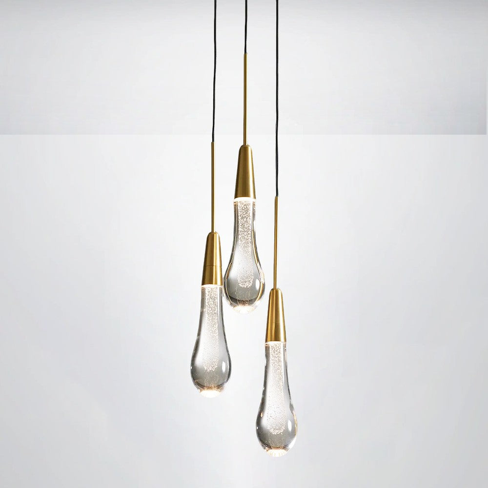 Raindrop Glass Pendant Light