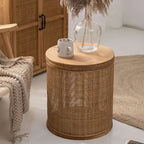 Rattan Side Table