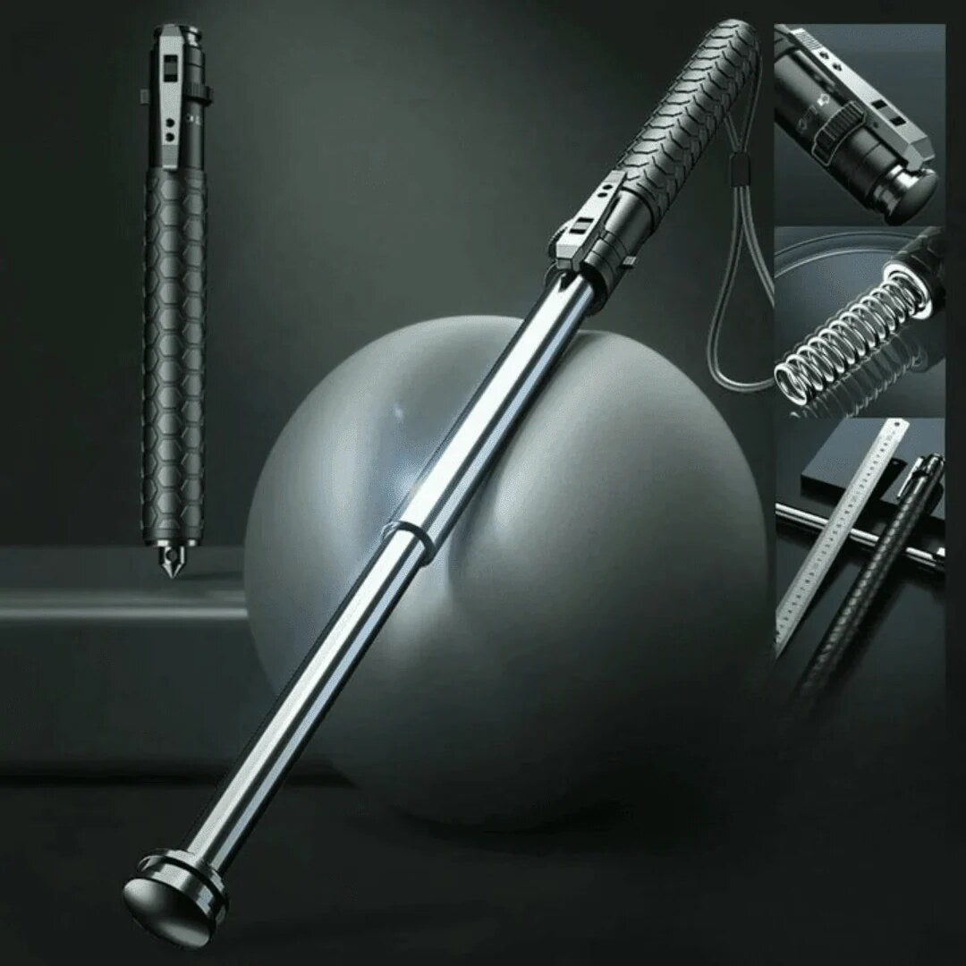 Retractable Walking Stick – aluminium alloy, ergonomic grip