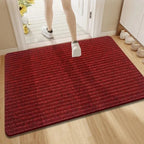 Ribbed Doormat – absorbent pile, non-slip backing, polyester