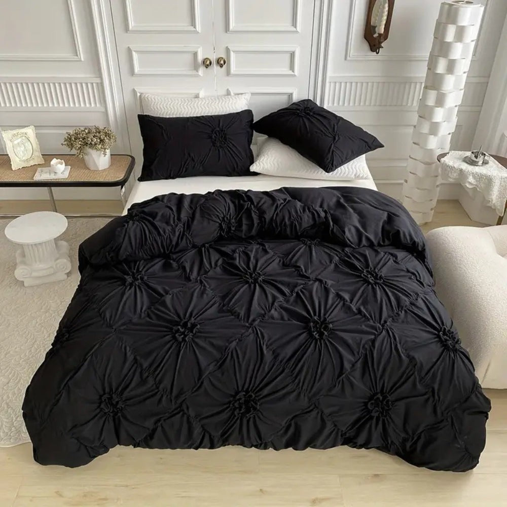 Rosette Duvet Cover Set