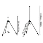Rotating Tripod Sprinkler – 360° coverage, adjustable height, quick-connect