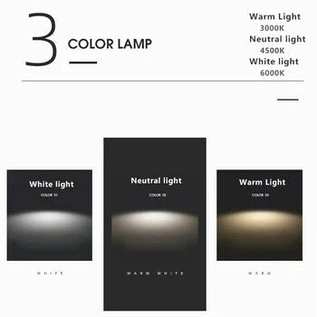 Round Ceiling Light – wood mount, metal shade, variable white