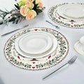 Round Christmas Placemats