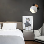 Round Ear Wall Light