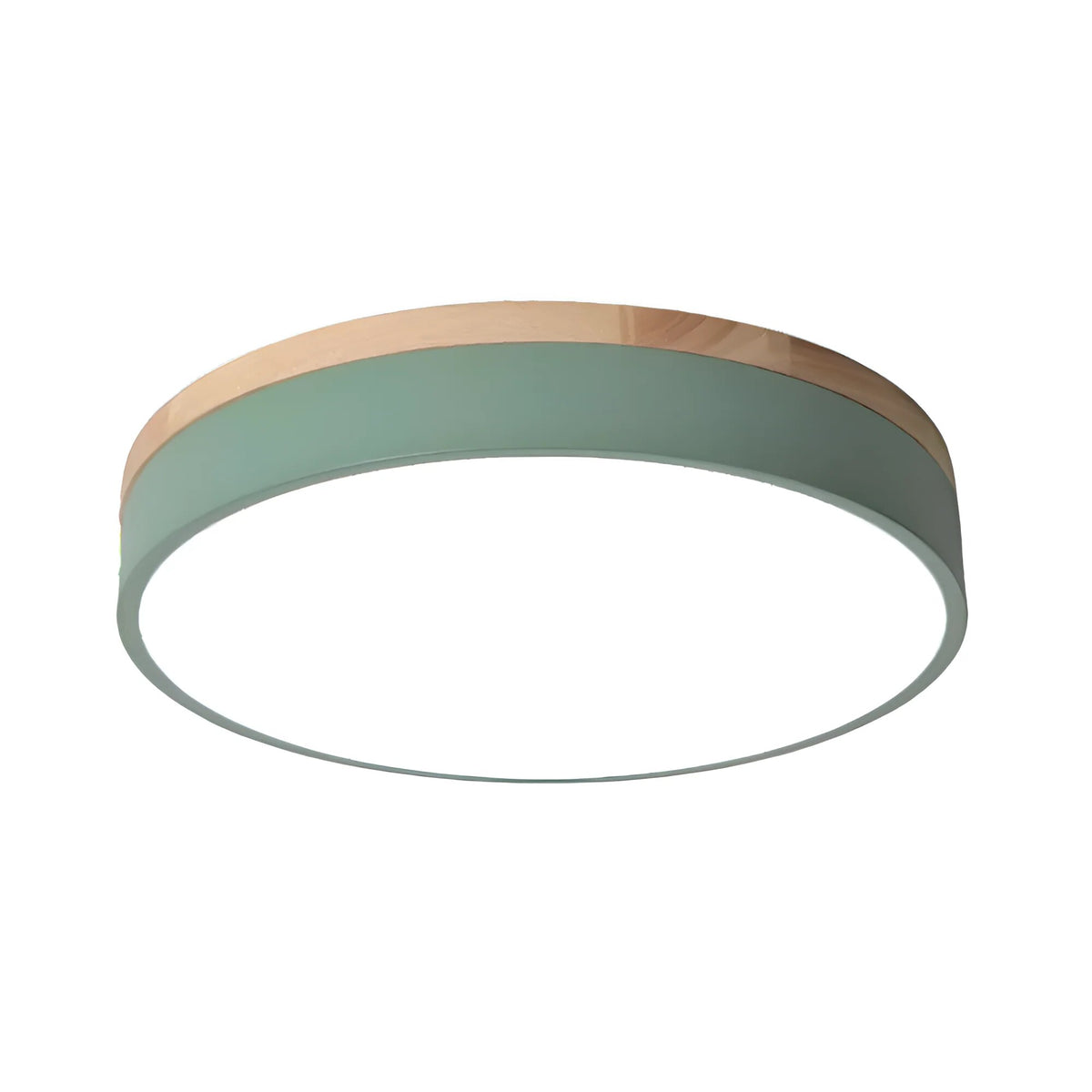 Round Flush Ceiling Light – acrylic diffuser, integrated LED, dimmable