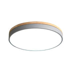 Round Flush Ceiling Light – acrylic diffuser, integrated LED, dimmable