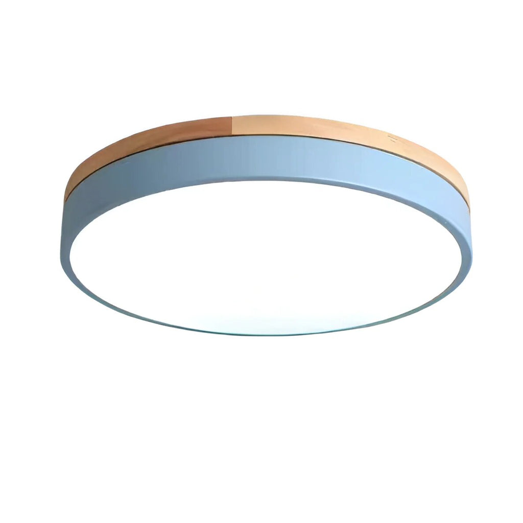 Round Flush Ceiling Light – acrylic diffuser, integrated LED, dimmable
