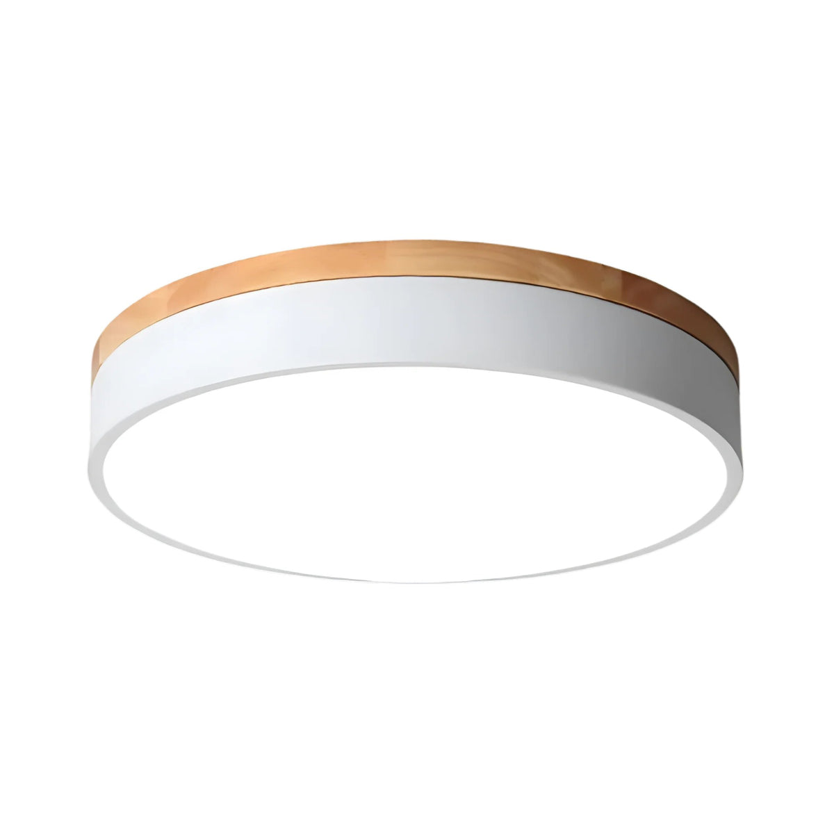 Round Flush Ceiling Light – acrylic diffuser, integrated LED, dimmable
