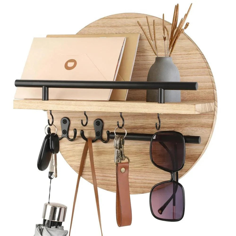 Round Wall Key Holder