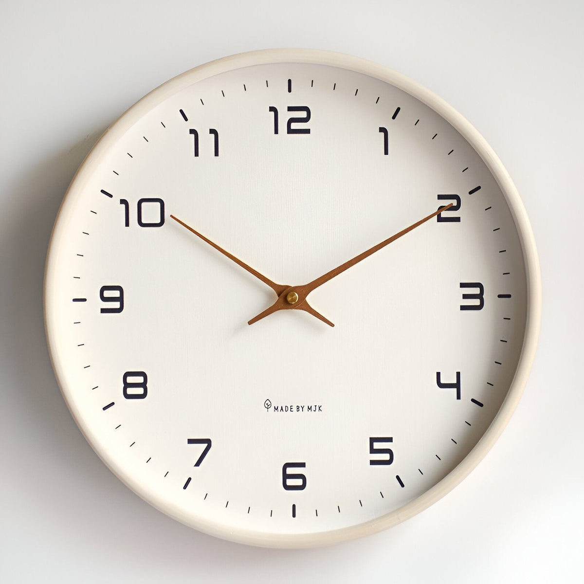 Round Wooden Wall Clock