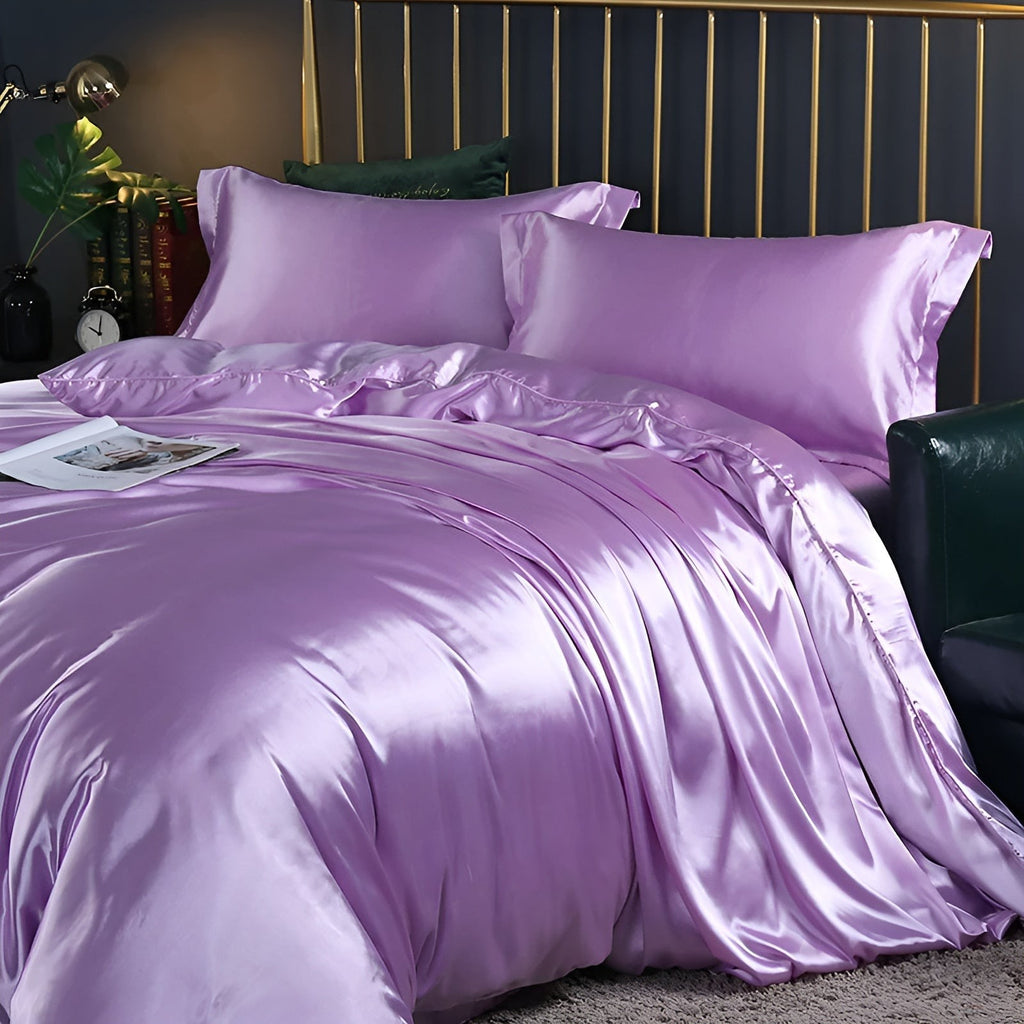 Satin Duvet Cover Set
