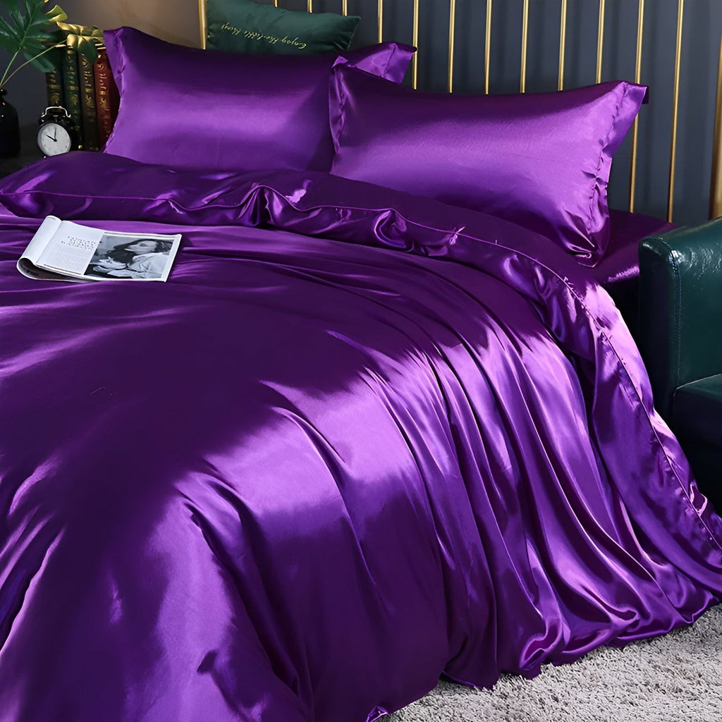 Satin Duvet Cover Set