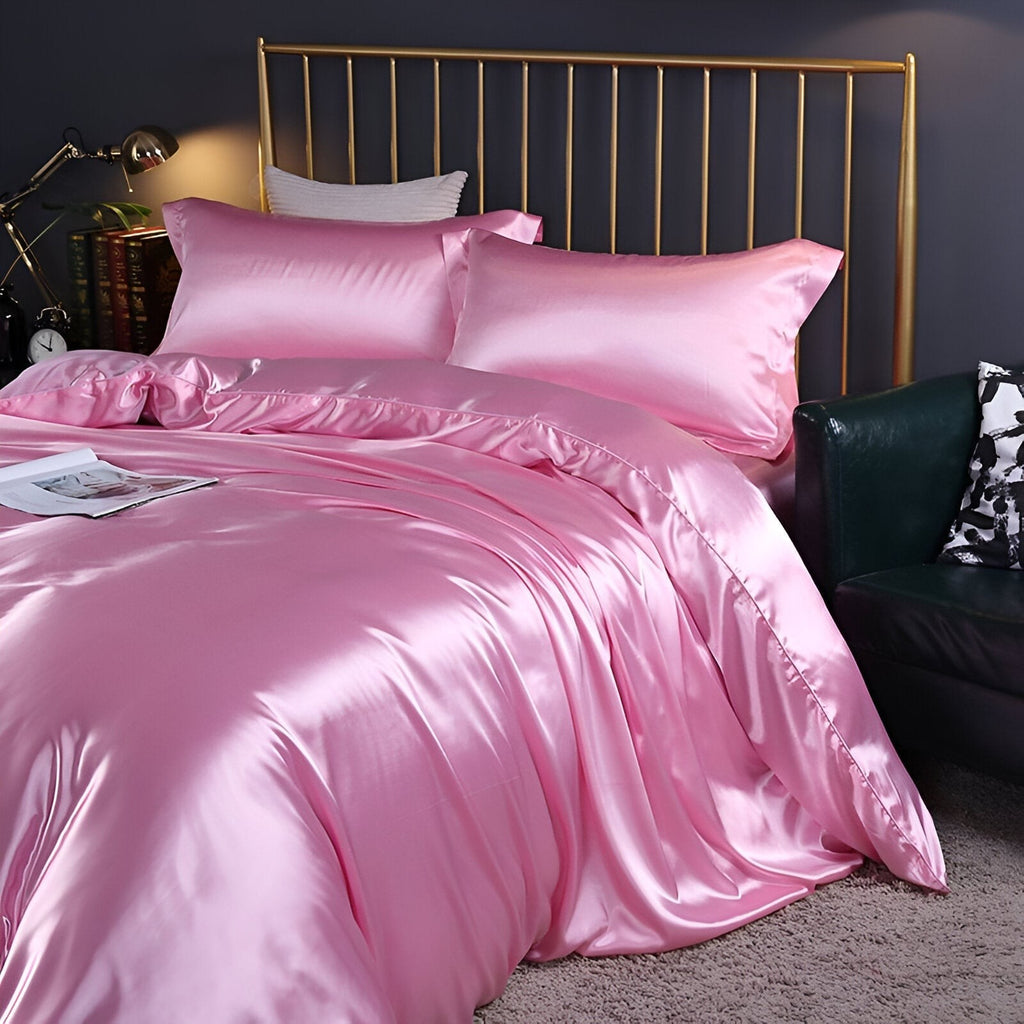 Satin Duvet Cover Set