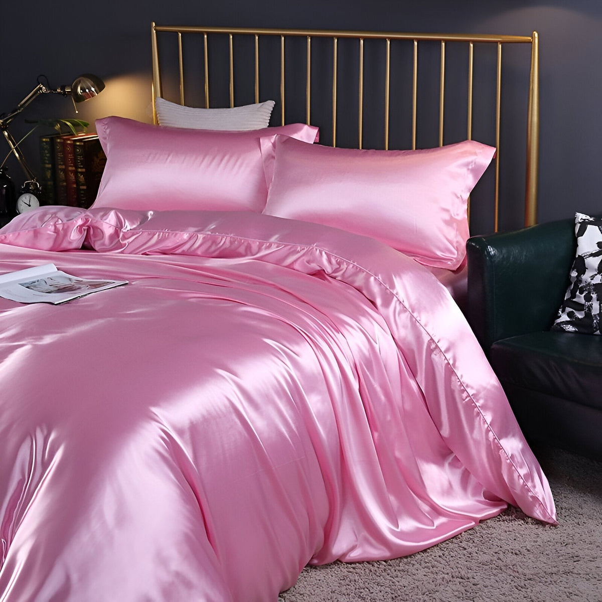 Satin Duvet Cover Set