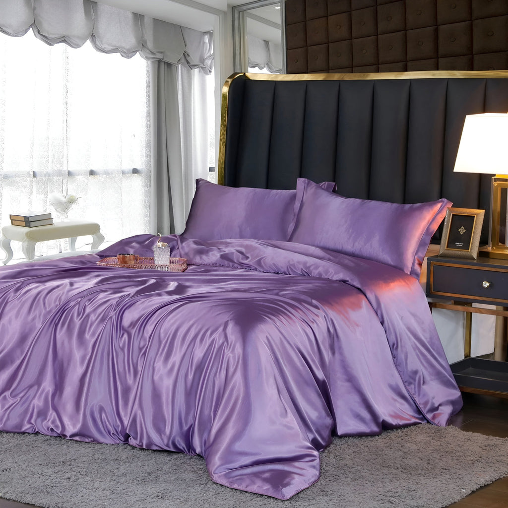 Satin Duvet Cover Set