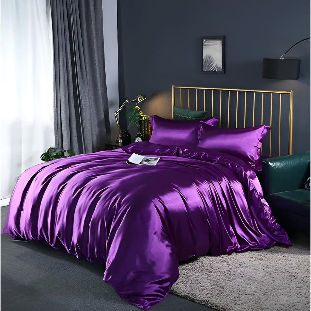 Satin Duvet Cover Set