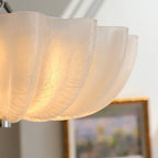 Scalloped Flush Ceiling Light