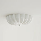 Scalloped Flush Ceiling Light