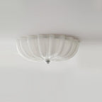 Scalloped Flush Ceiling Light