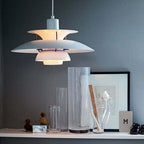 Scandinavian Pendant Light – matte metal, adjustable, colour choice