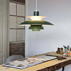 Scandinavian Pendant Light – matte metal, adjustable, colour choice