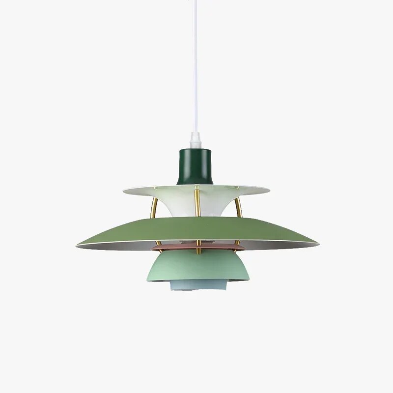 Scandinavian Pendant Light – matte metal, adjustable, colour choice