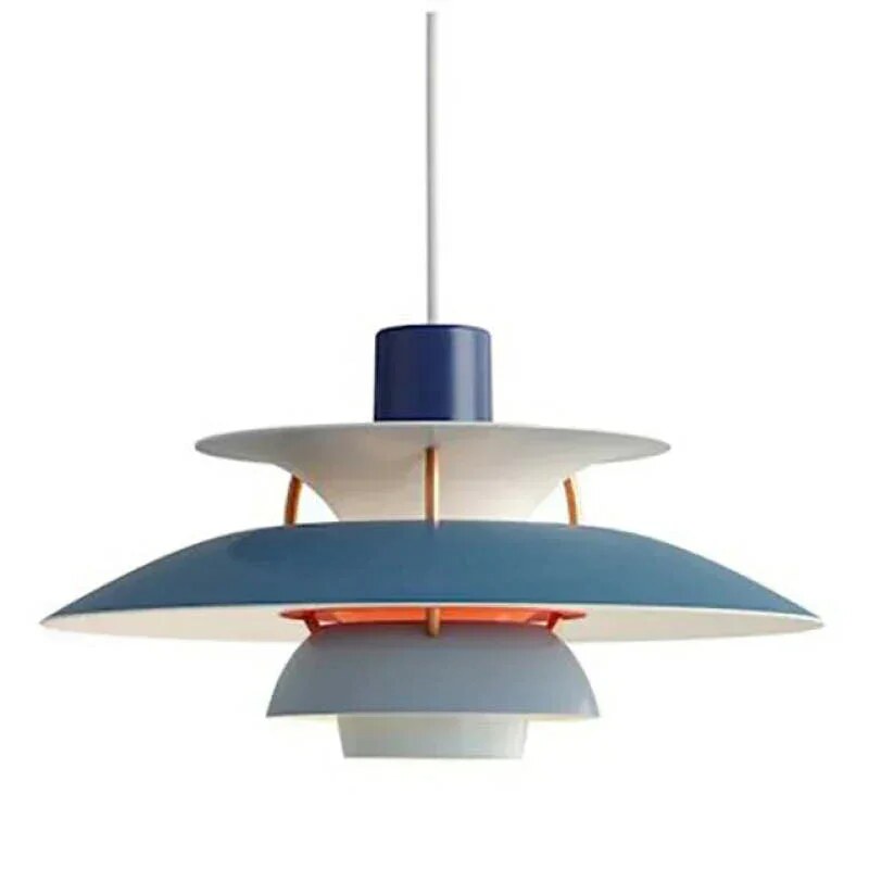 Scandinavian Pendant Light – matte metal, adjustable, colour choice