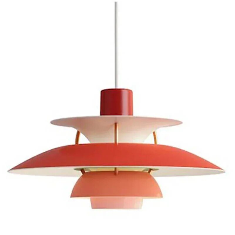 Scandinavian Pendant Light – matte metal, adjustable, colour choice