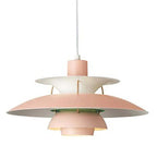 Scandinavian Pendant Light – matte metal, adjustable, colour choice