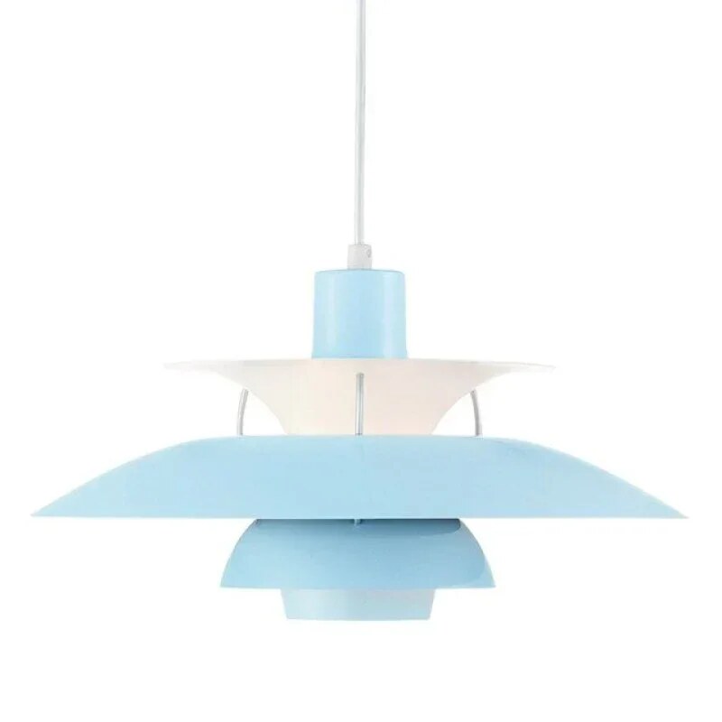 Scandinavian Pendant Light – matte metal, adjustable, colour choice